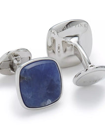 Blue Semi Precious Sodalite Cufflinks