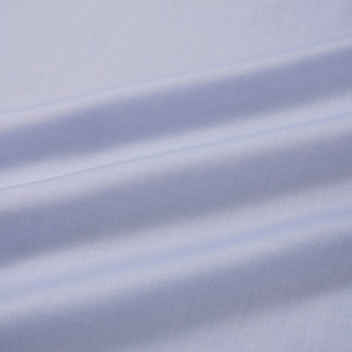 Blue & White Slim Fit Bi-Colour Twill Formal Shirt
